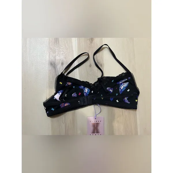 Savage x Fenty NWT Women Small Bad Butterfly Bralette Bra - Image 5