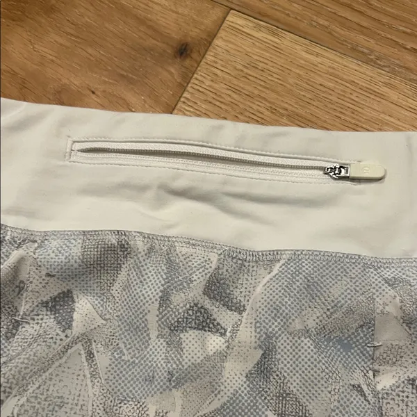 lululemon pace rival skirt‎ Multi-White Mini Skirt 8 - Image 5