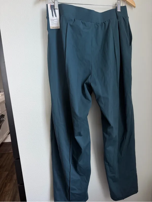 Mondetta Relaxed Straight Pants in Teal - Image 2