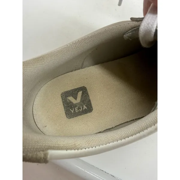 Veja Esplar Triple White Size 9 Leather Sneakers Low Top Classic Brazil - Image 7
