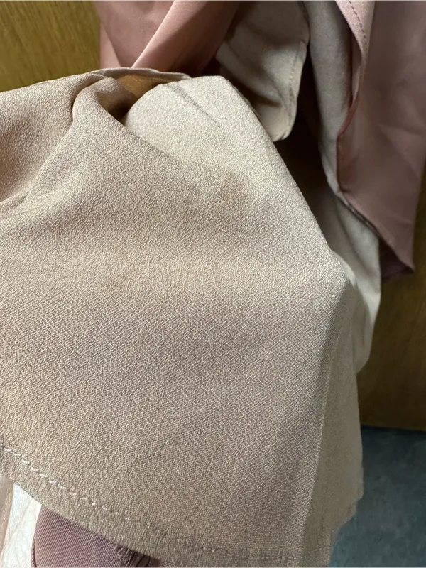 Showpo. How Will I Know Wrap Waist Tulip Hem Midi Dress Dusty Rose US 6 NWT - Image 6