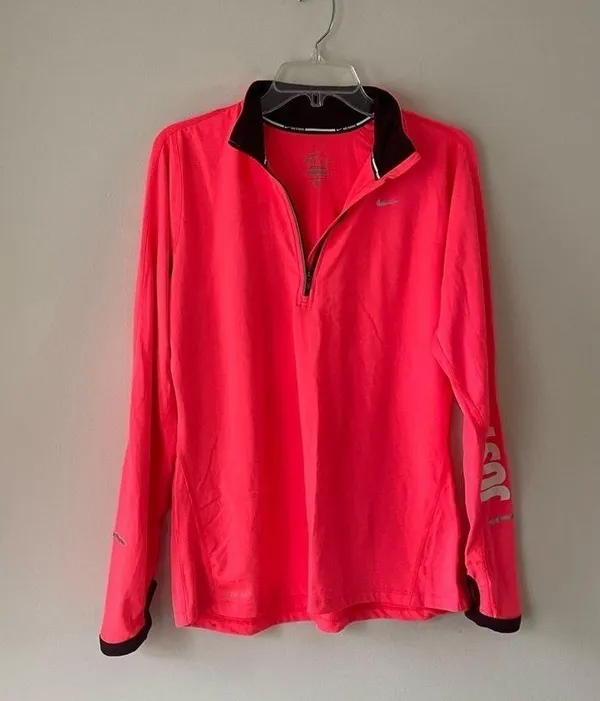 Nike Half-zip Women's Running Top Activewear Size: L - Image 7