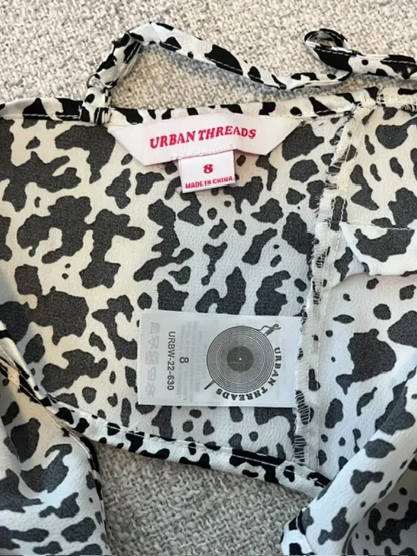 Urban Threads cow print bandana style top - Image 3