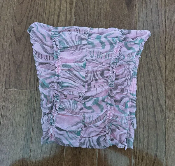 I AM GIA parton tube top in pink swirl - M - Image 2