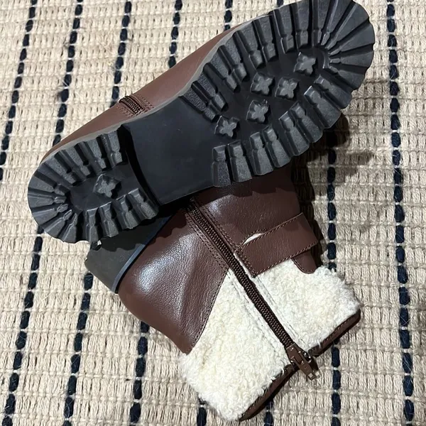 Easy Spirit Brower Leather Ankle Boots‎ Fisherman Core D19 - Image 7