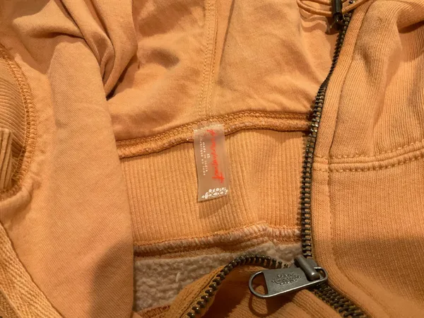 Free People XS cropped hoodie lightweight - Image 3