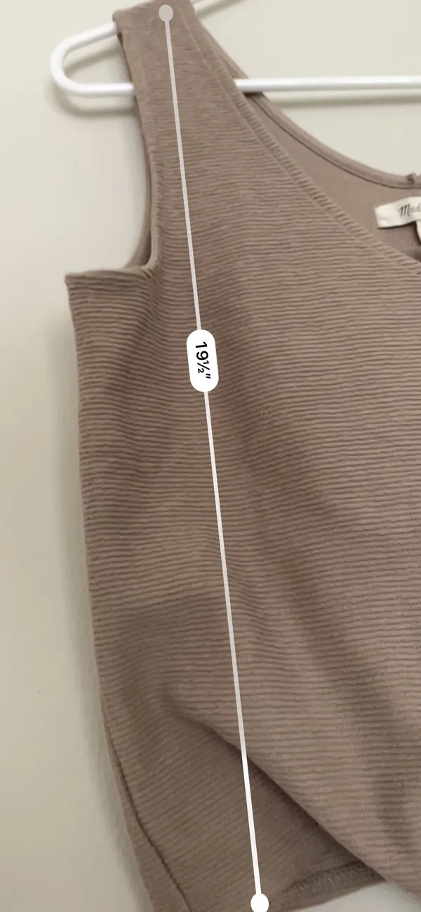 Madewell Texture And Thread Tie Front Tank - Image 3