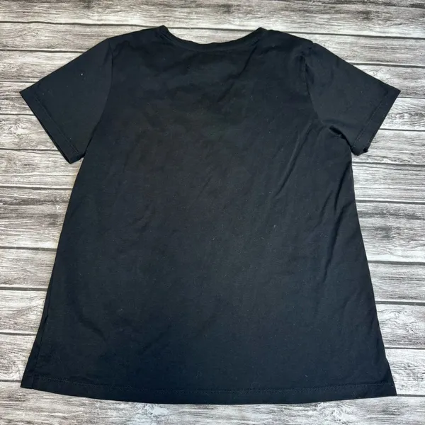 Time and Tru Women's Bridesbabe Tee Black Light Blue Medium Wedding Shirt - Image 12