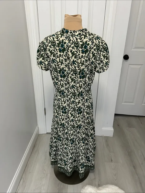 Jude Connally Floral Tiered Midi Dress - Image 5