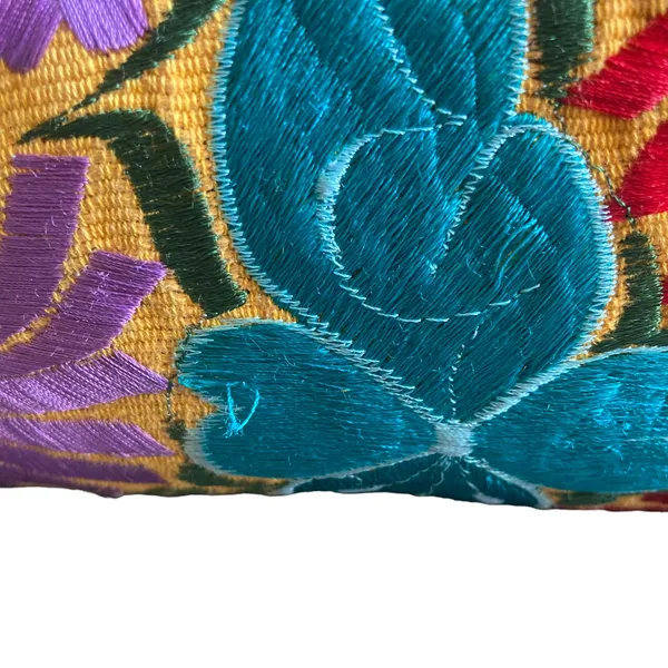 Mexican Embroidered Floral Handbag - Image 7