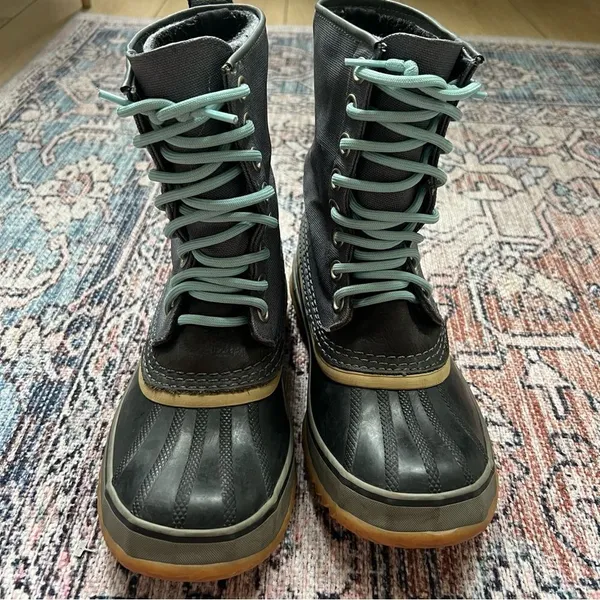 Sorel Premium Women's Size 7 Boots CVS NL1717-435 Blue Waterproof Snow Boots - Image 5