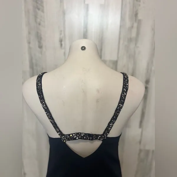 Navy blue dress Blue Size L - Image 4