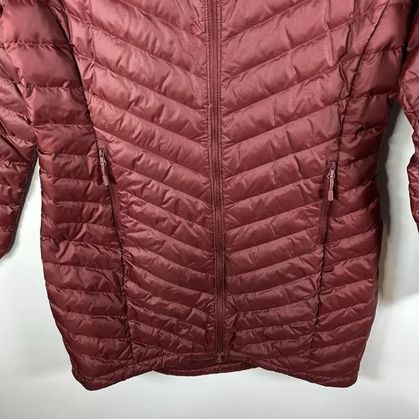 MOUNTAIN HARDWEAR Glen Alpine Down‎ Parka Long Winter Coat Lightweight Women's S - Image 5