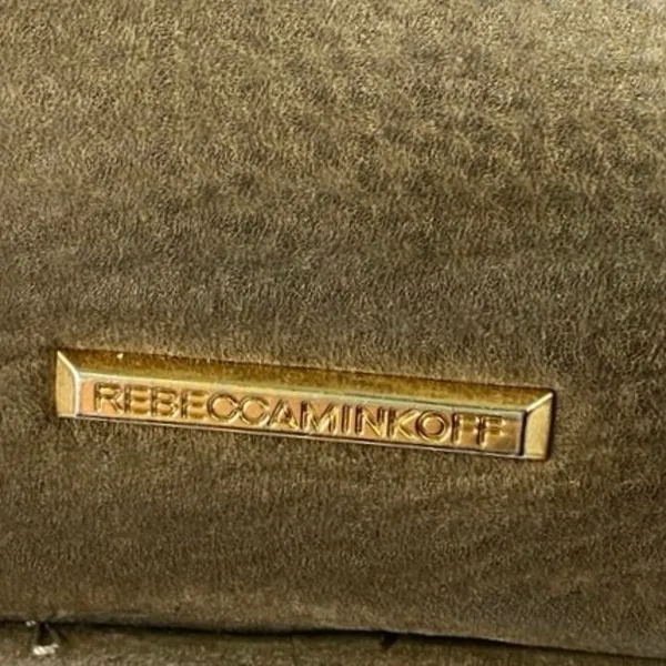 Rebecca Minkoff Women's Brown Brushed Pebbled Leather Chain Strap Crossbody Bag - Image 6