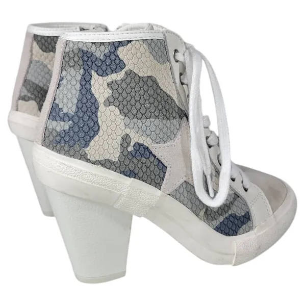 Vintage Havana Women's High Top Heeled Fashion Sneakers Camo Multi Size‎ 5.5 - Image 6