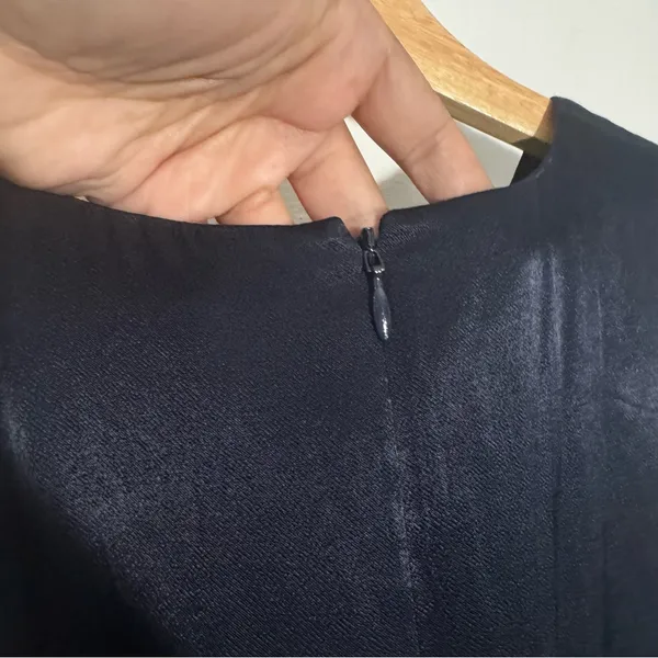 NWT Club Monaco Dallyce Dress Navy Size 00 Minimalist‎ Flowy Effortless Elegant - Image 7