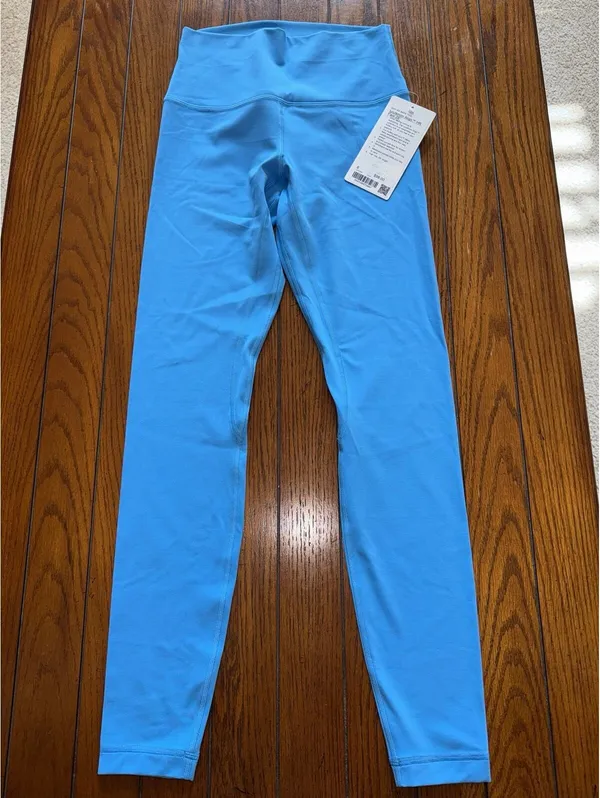 Lululemon Align High Rise 28” Ocean Wave Size 6 NWT - Image 3