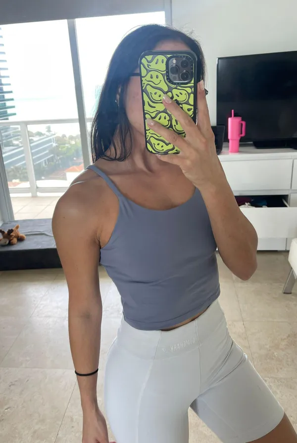 Workout Tank Blue Size XS - Image 2