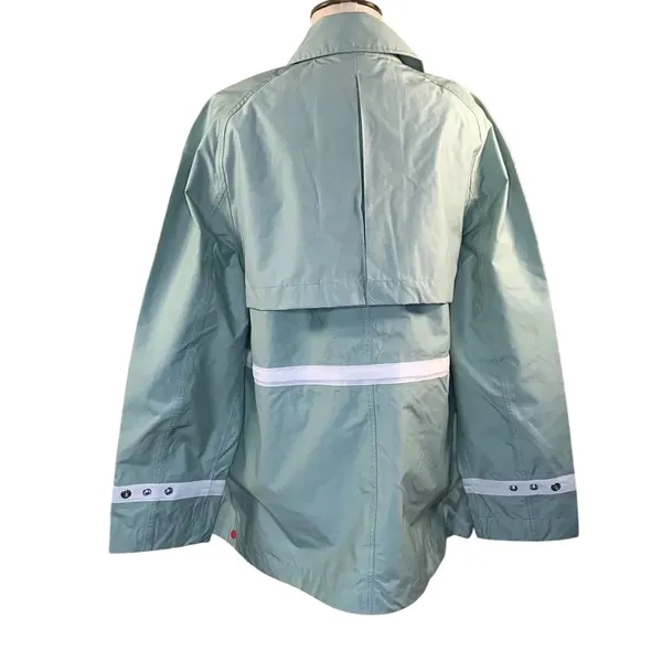 Hunter Boots Refined Waterproof Garden Jacket‎ Sz SMALL Sea Green $129 - Image 7