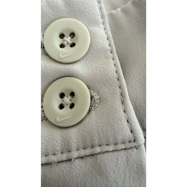 Nike Women's Khaki Golf Shorts size S - Image 6