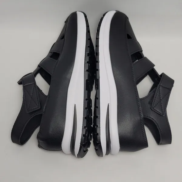 Fashion Comfort Sandals Hollow-Out Sporty Fisherman Style Platform Wedges Sz 40 - Image 8