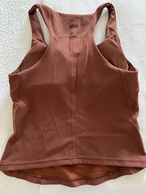 lululemon athletica Rust-Brown Racerback Tank - Image 2