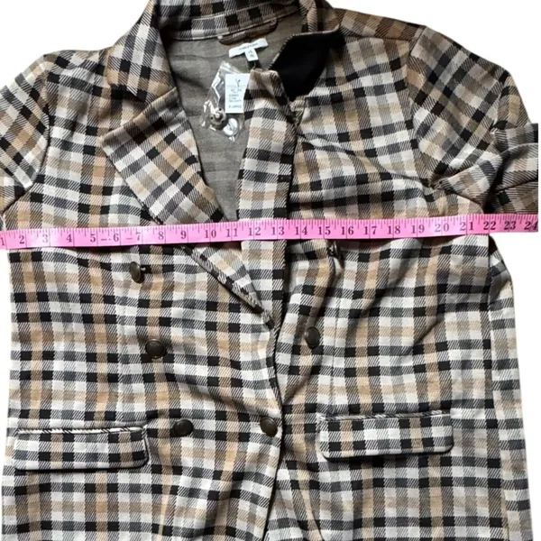Maurices women's Stripe Plaid Trendy Style Blazer Sz XL NWT - Image 8