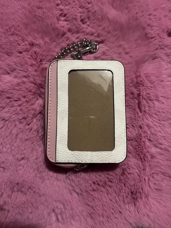 Coach carnation zip card case wallet Pink - Image 2