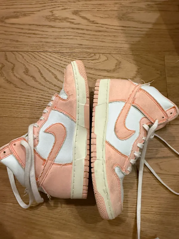 Nike High-Top Sneakers pink - Image 3