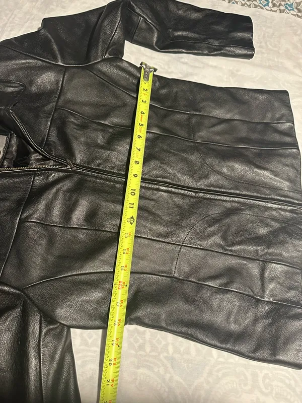 Wilsons Leather Women's Black Zip-Front Leather Jacket - Image 11