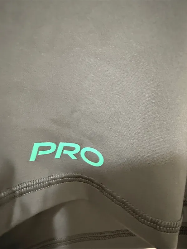 Nike Pro Teal and Emerald Compression Shorts. - Image 4