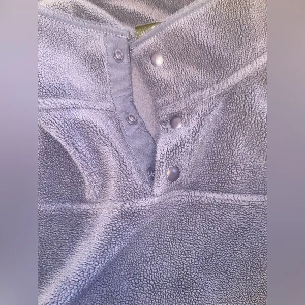Women’s XL Fleece Sweater good condition Purple - Image 3