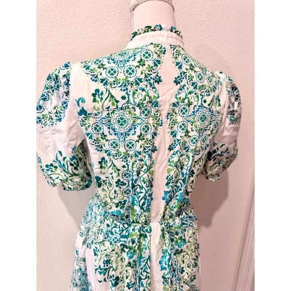 Julia Jordan Floral Button-Up Dress - Image 4