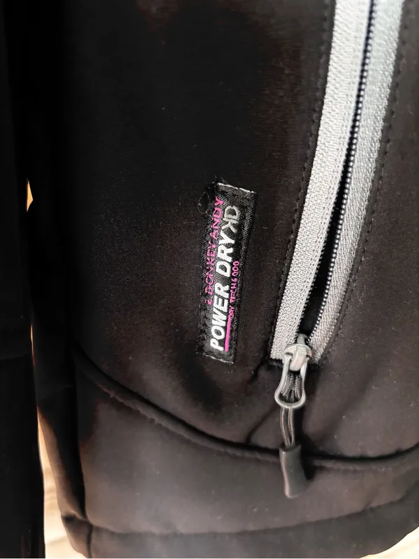 Women’s Black Little Donkey Andy Softshell Ski Snowboard Jacket Sz S - Image 5