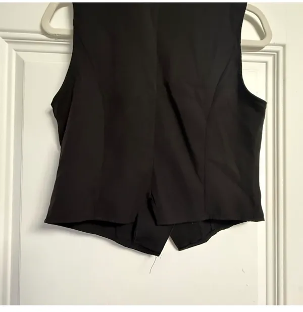 Commence Tailored V-Neck Vest - Size S - Image 5