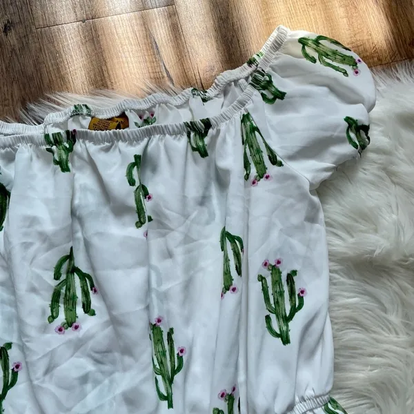 Wrangler Off The Shoulder Cactus Dress - Image 5