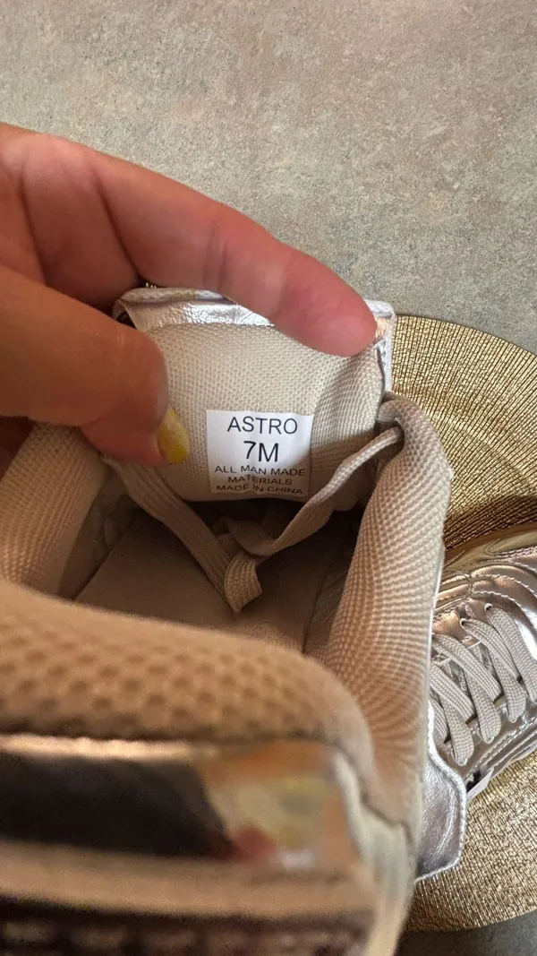 Cushionare ASTRO space silver cushion comfort sneakers shoes - Image 8