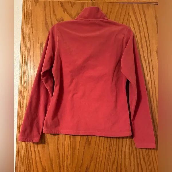 The North Face Long Sleeve 1/4 Zip Fleece - Size M - Image 2