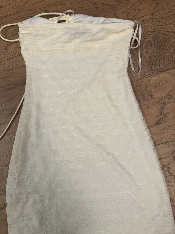 Edikted off white colored dress  - Image 2