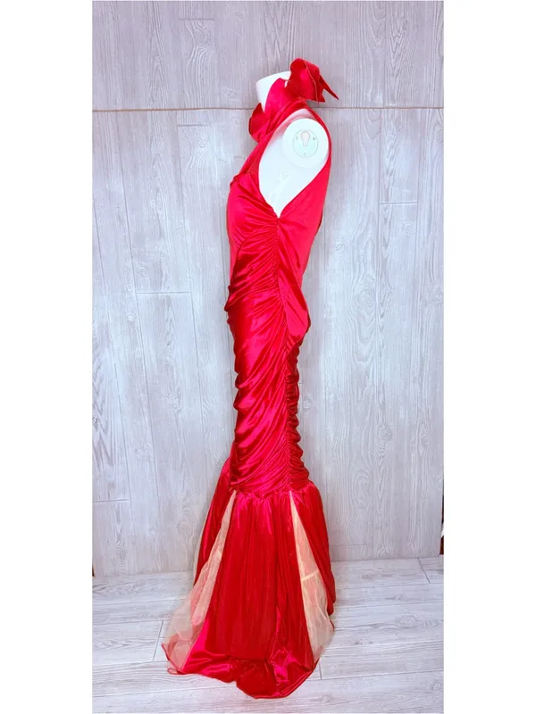Disney Cruella deville Cosplay Halloween Costume Women Red Dress med - Image 7