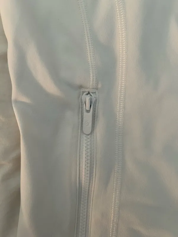 White Lululemon Define Jacket - Image 4