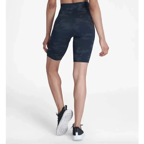 Spanx Grey Black Look at Me Now Camo High Waisted Biker Shorts Shape Wear XS - Image 2