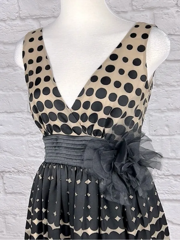 Anthropologie Burlapp Polka Dot Dress NWT – Size 4 - Image 2