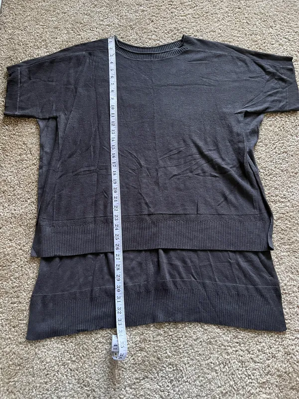 Lululemon Gray Lounge Top - Image 2