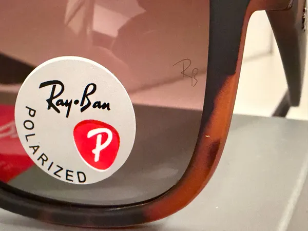 Ray-Ban Justin Havana Polarized Matte Sunglasses - Image 10