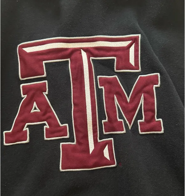 Texas A&M Hoodie Black Size XL - Image 2
