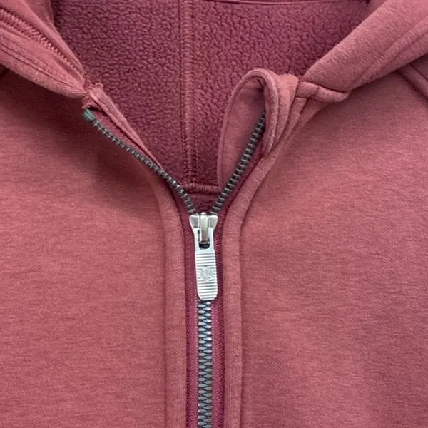 Lululemon Thick Fleece Scuba cropped zip hoodie - Image 2