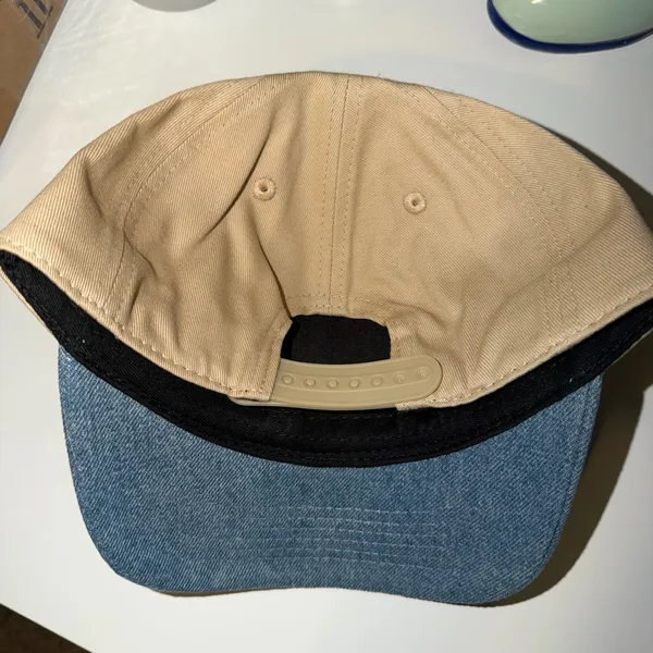 Cowgirl Summer Tan and Blue Cap - Image 2