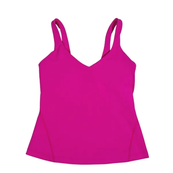 Lululemon Align Waist Length Tank Top Size 4 Sonic Pink Yoga Pilates Gym Fitness - Image 2