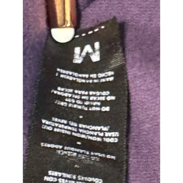 Alphalete Purple Long Sleeve Performance Shirt Medium Athletic Training Top - Image 11
